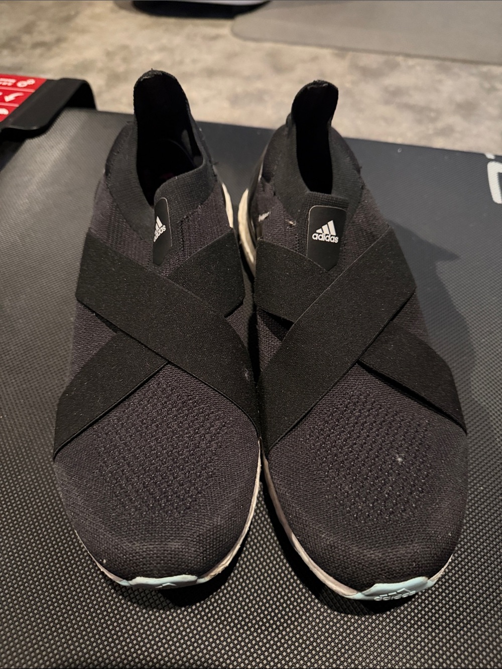 adidas Slip-On Training Shoes in Black